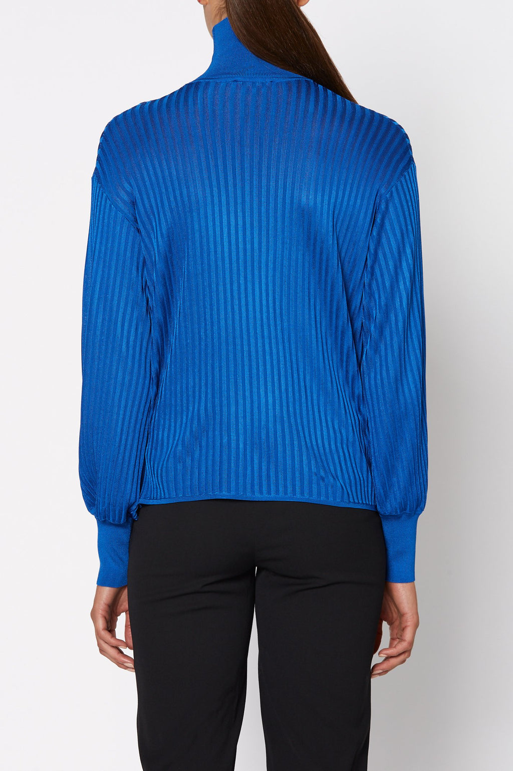 SATIN CREPE SWEATER 18
