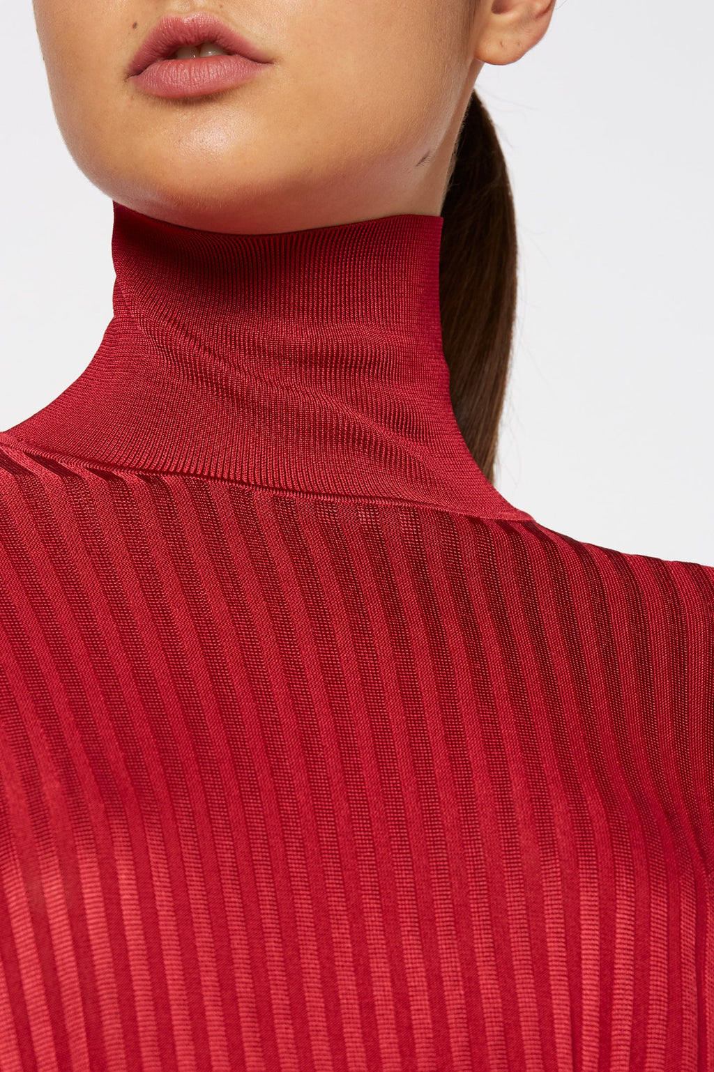 SATIN CREPE SWEATER 18