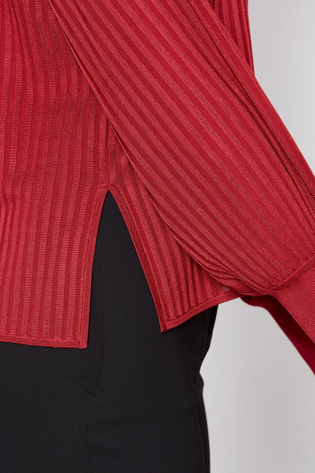 SATIN CREPE SWEATER 18