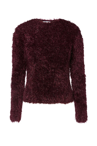 TINSEL VELVET SWEATER 3