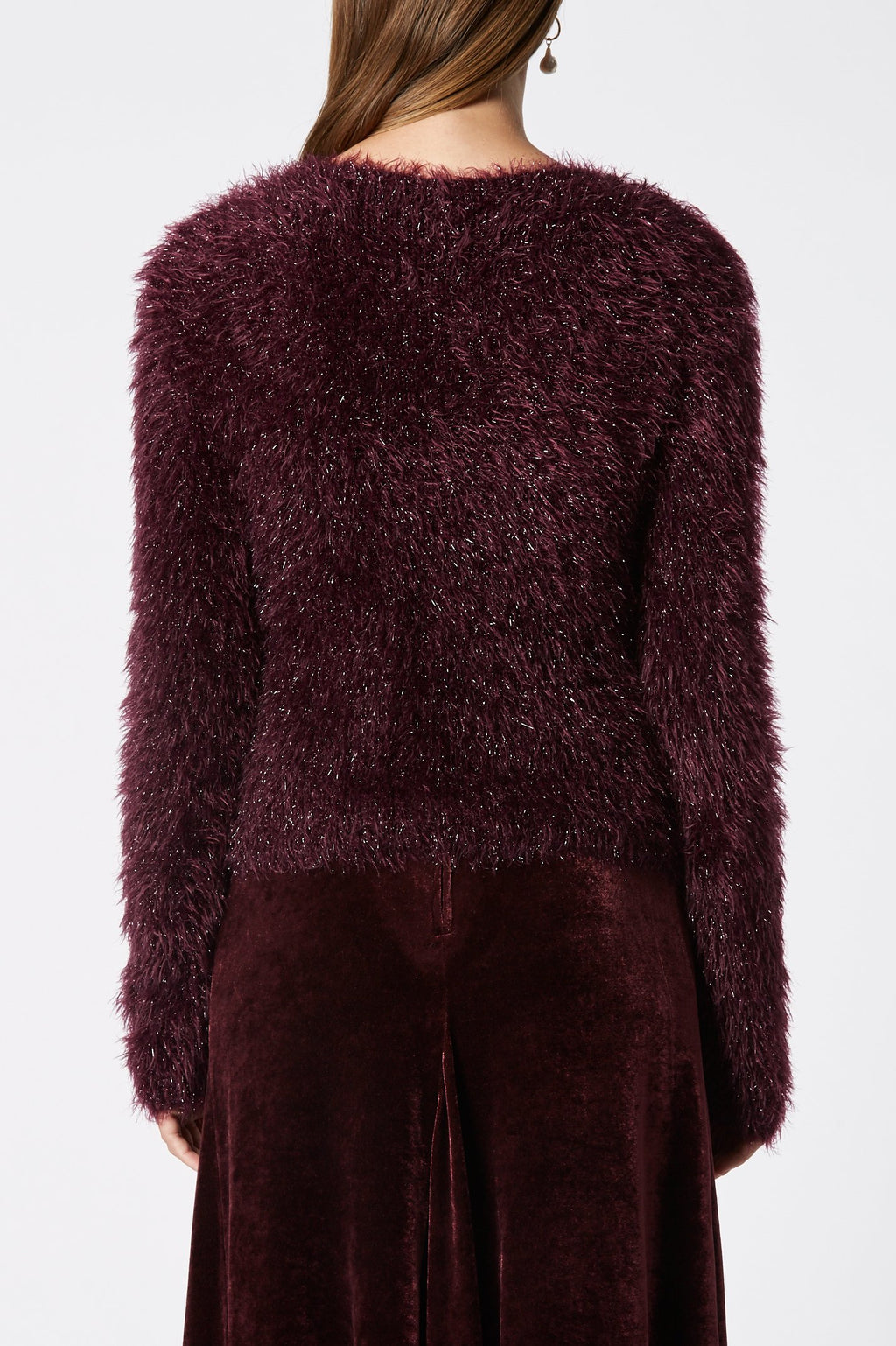 TINSEL VELVET SWEATER 3