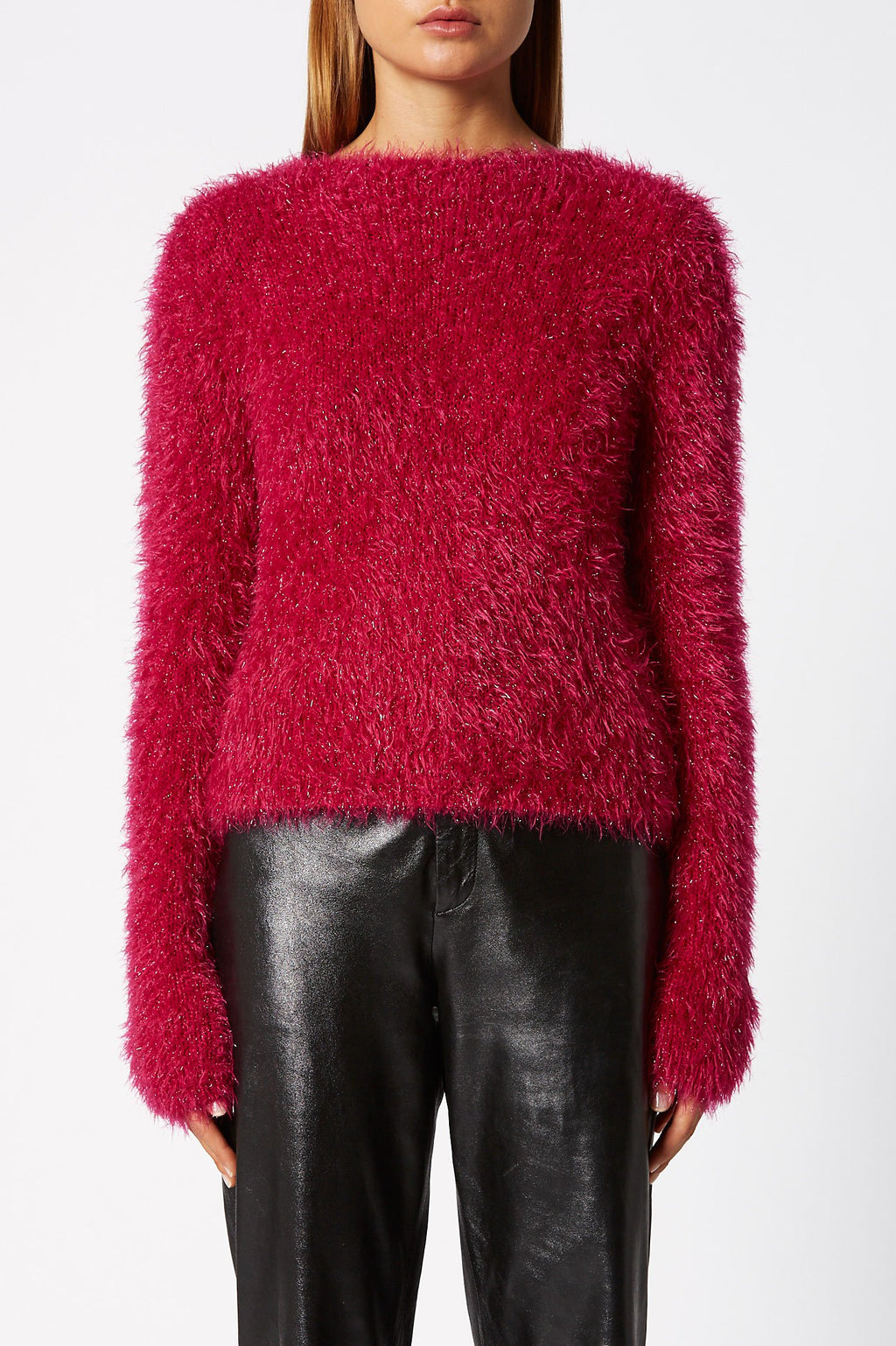 TINSEL VELVET SWEATER 3