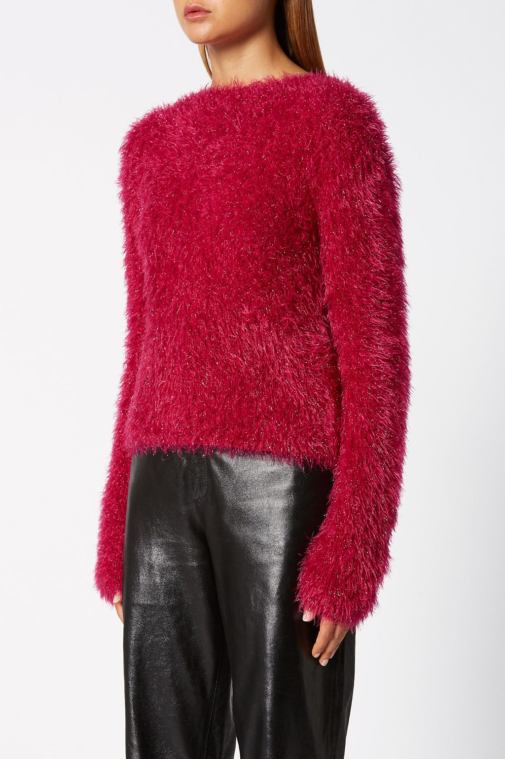 TINSEL VELVET SWEATER 3