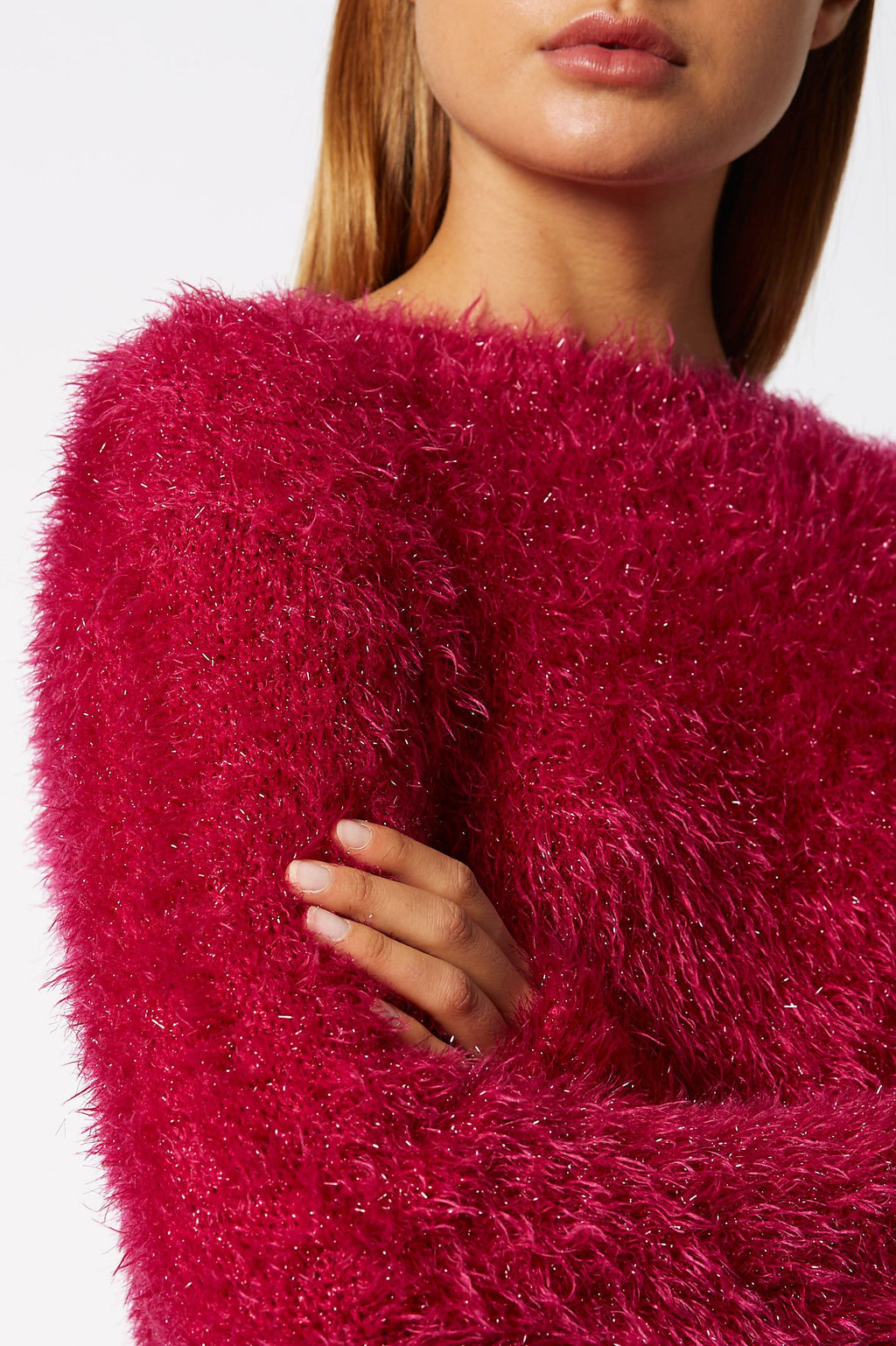 TINSEL VELVET SWEATER 3