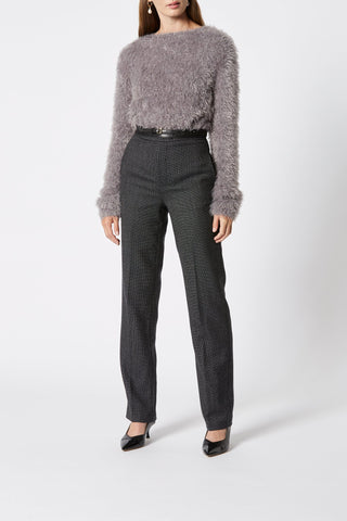 TINSEL VELVET SWEATER 3