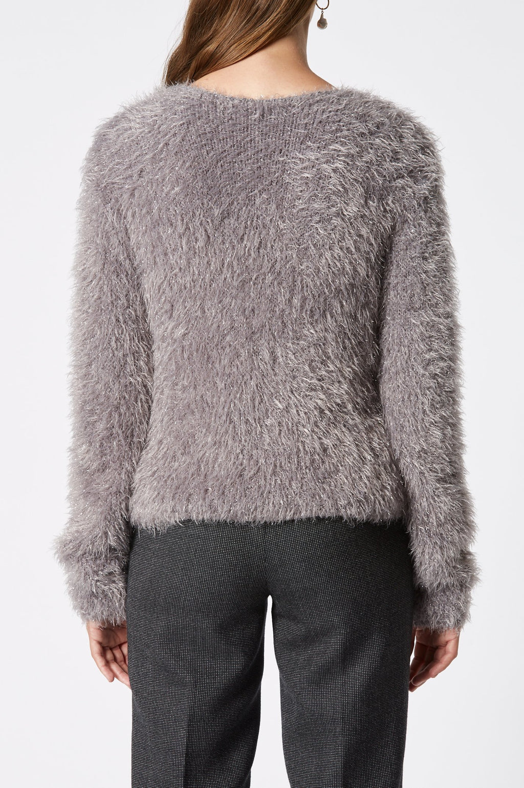 TINSEL VELVET SWEATER 3