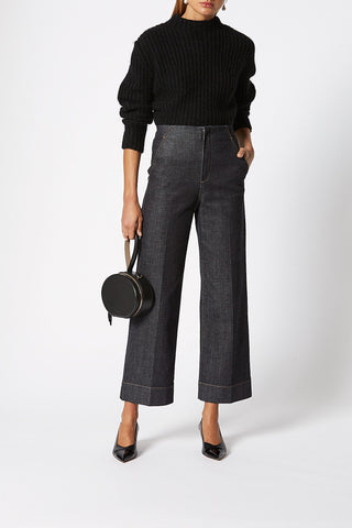 CROPPED RIB SWEATER 3