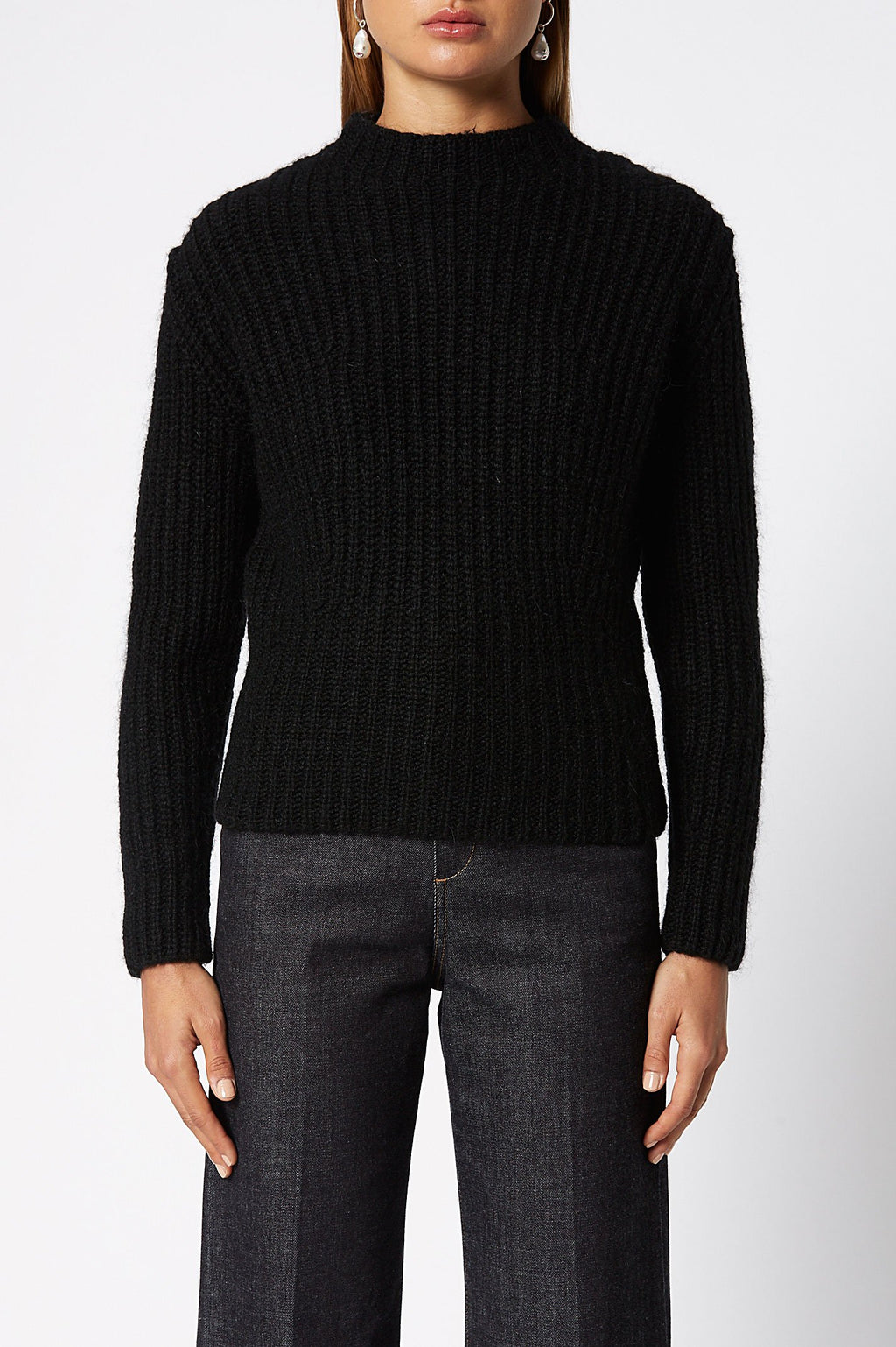 CROPPED RIB SWEATER 3