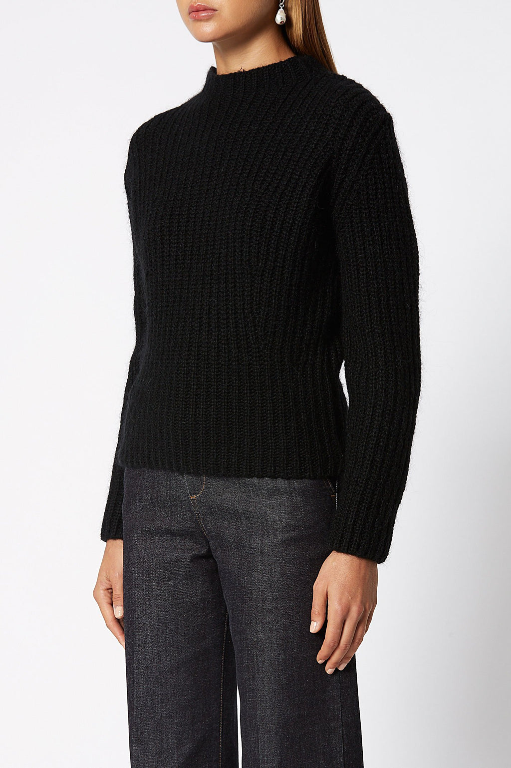 CROPPED RIB SWEATER 3