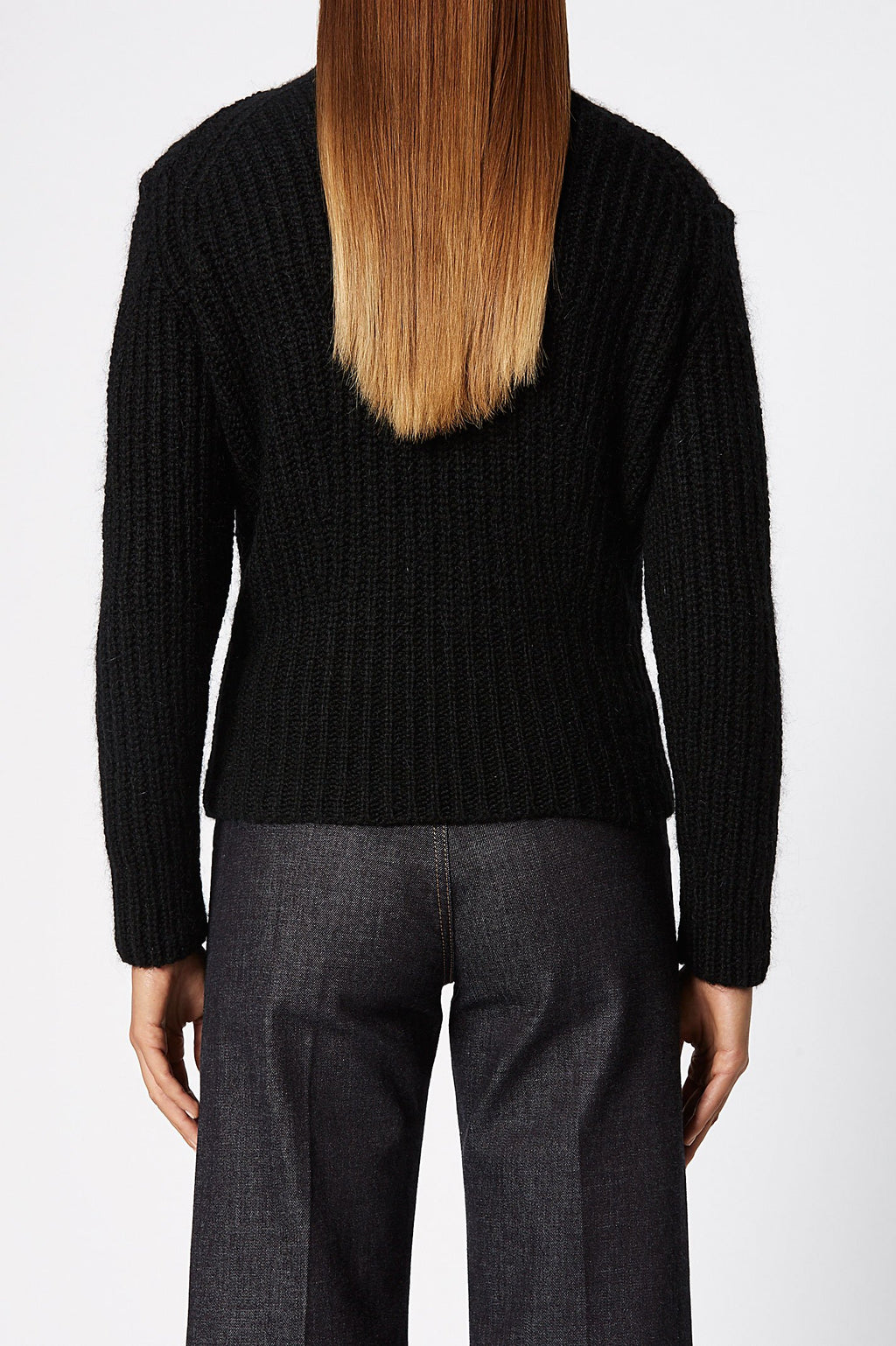 CROPPED RIB SWEATER 3