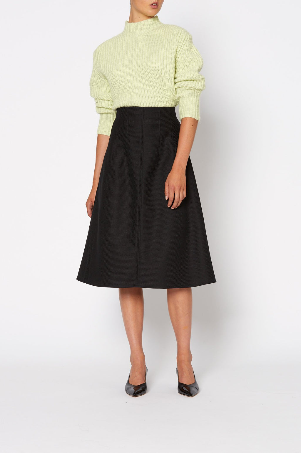 CROPPED RIB SWEATER 3