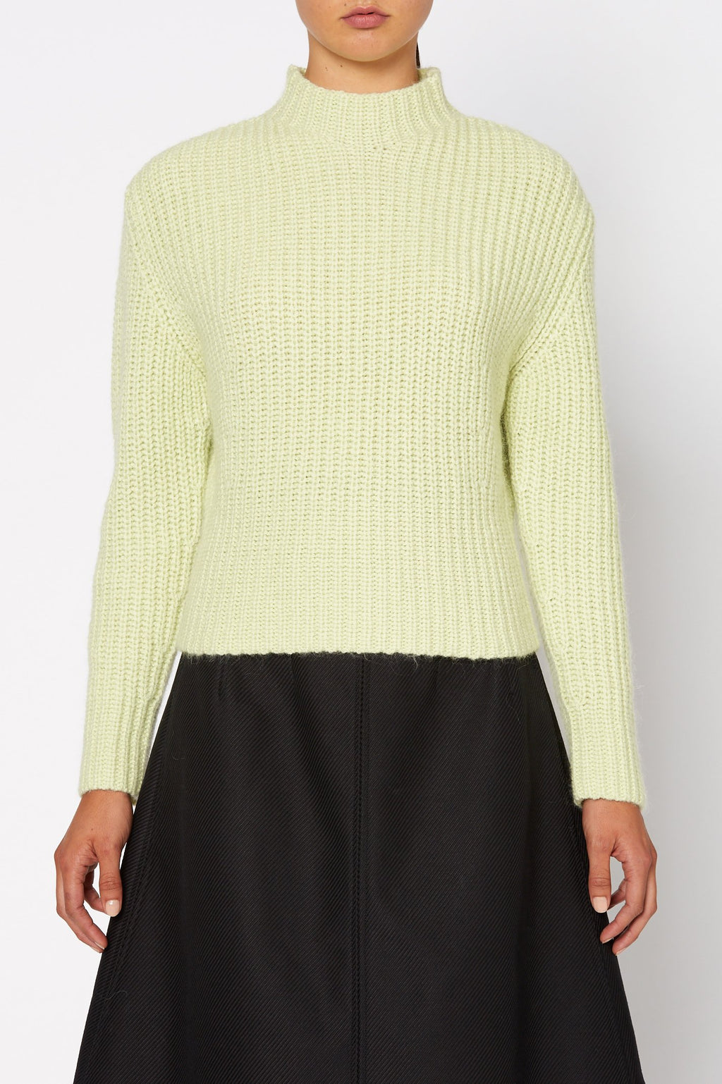 CROPPED RIB SWEATER 3