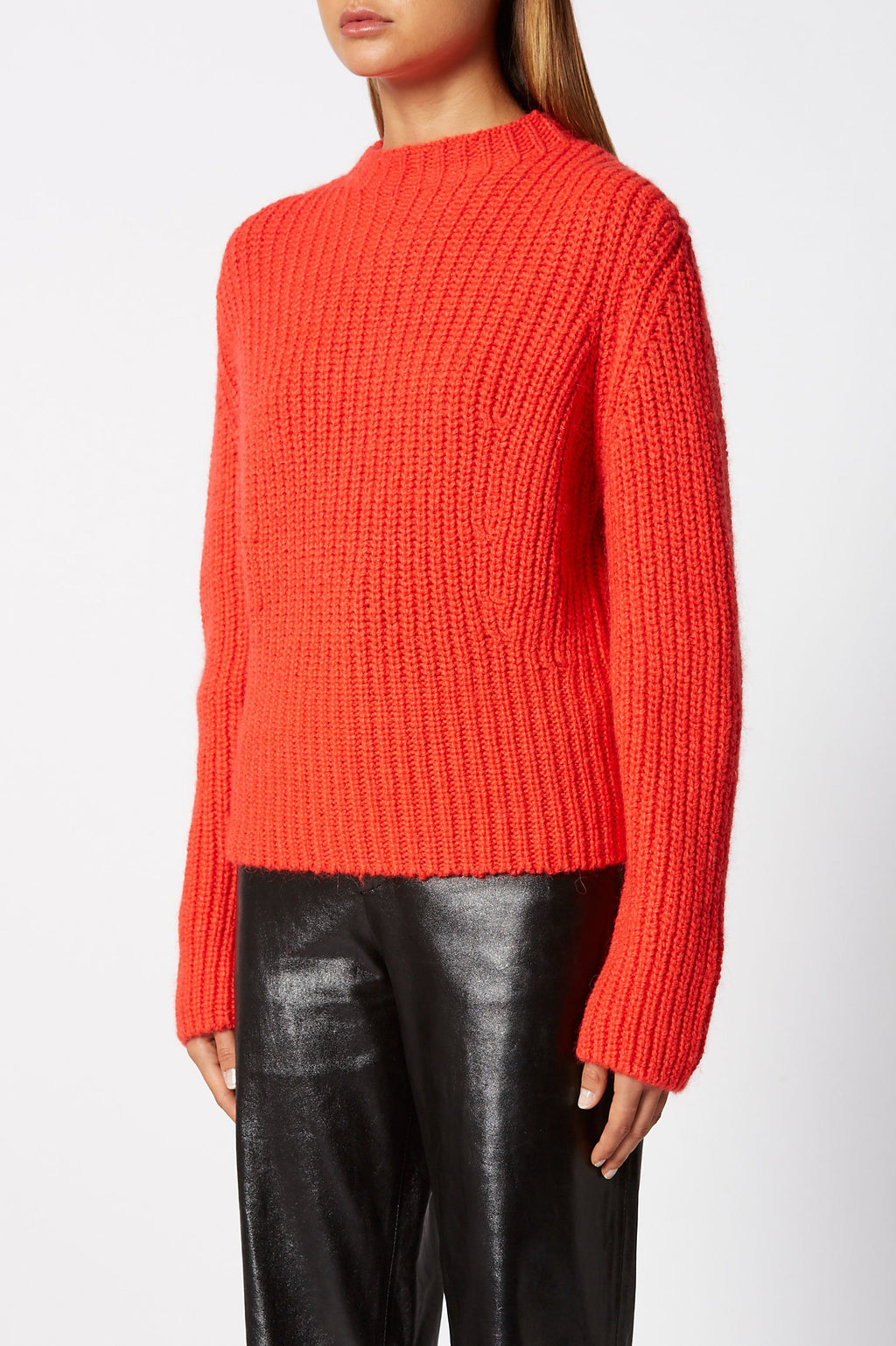 CROPPED RIB SWEATER 3