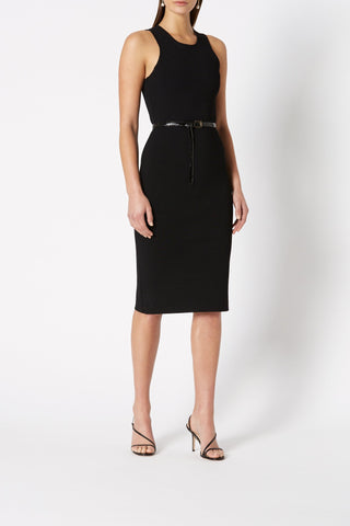 CREPE KNIT SCUBA DRESS