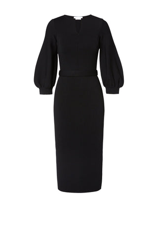 CREPE KNIT COCOON SLV DRESS