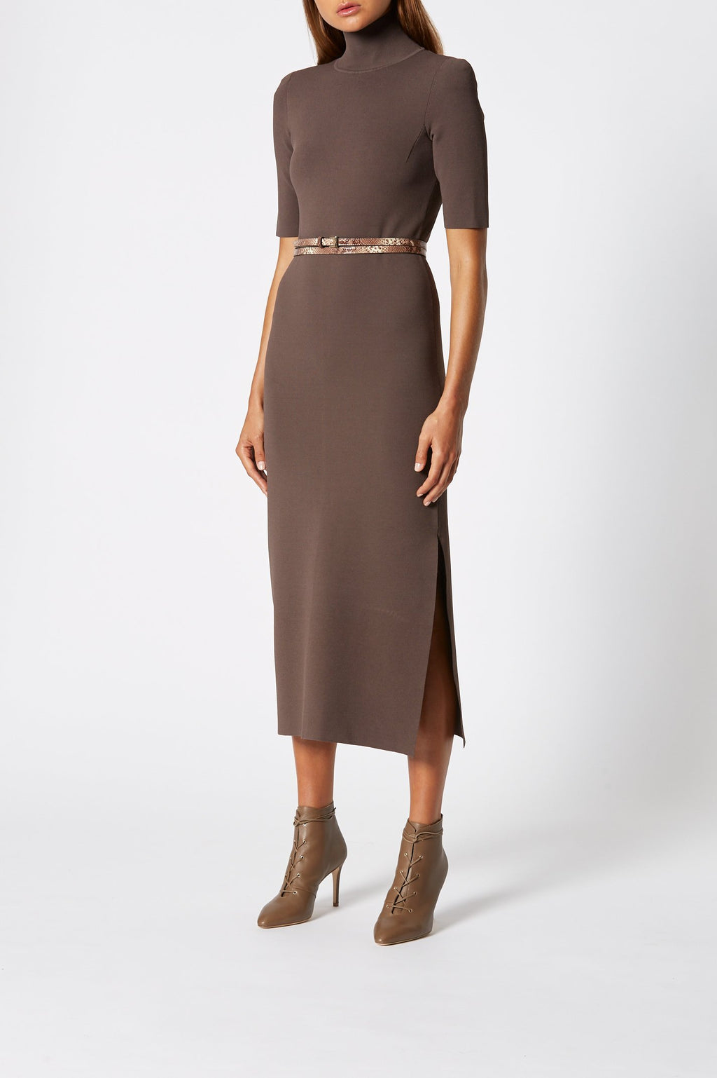 MICRO CREPE SSLEEVE DRESS 18