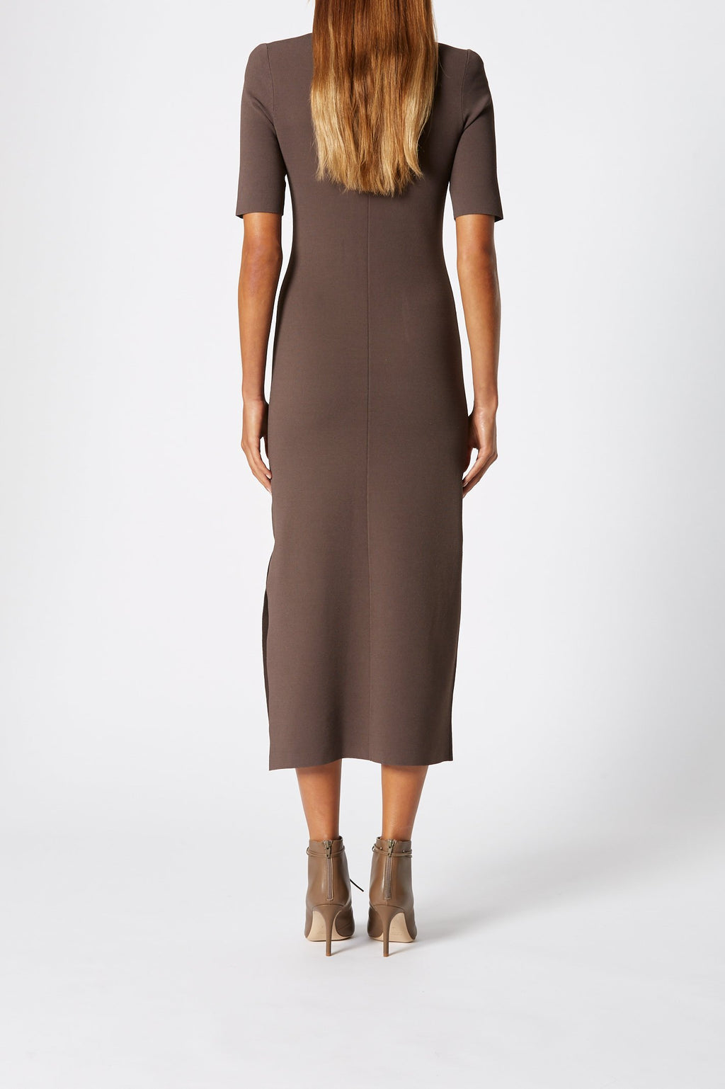 MICRO CREPE SSLEEVE DRESS 18