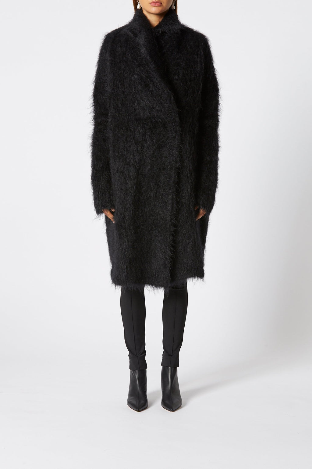 BRUSHED MOHAIR CARDIGAN 3