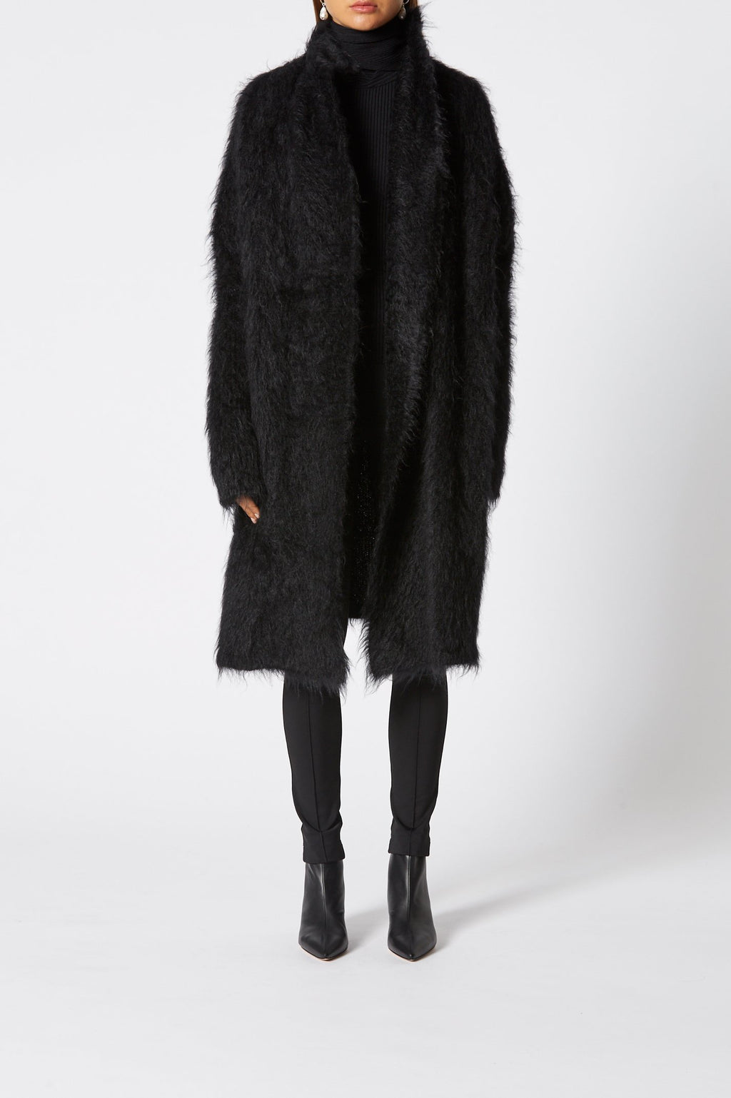 BRUSHED MOHAIR CARDIGAN 3