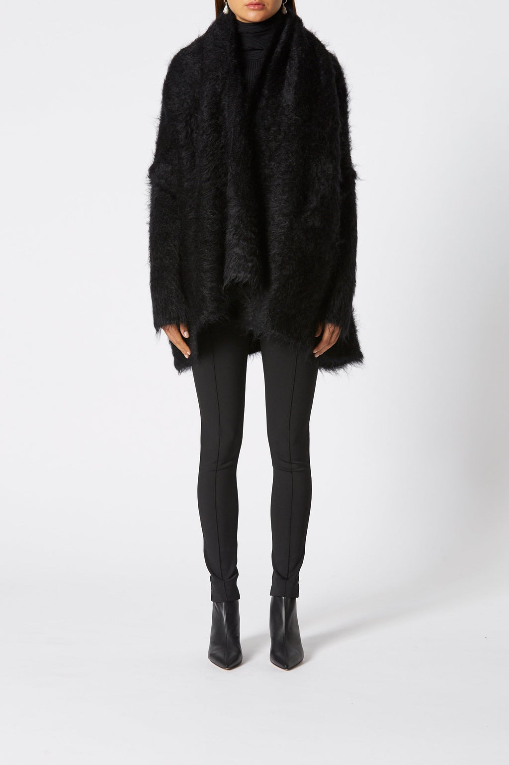 BRUSHED MOHAIR CARDIGAN 3