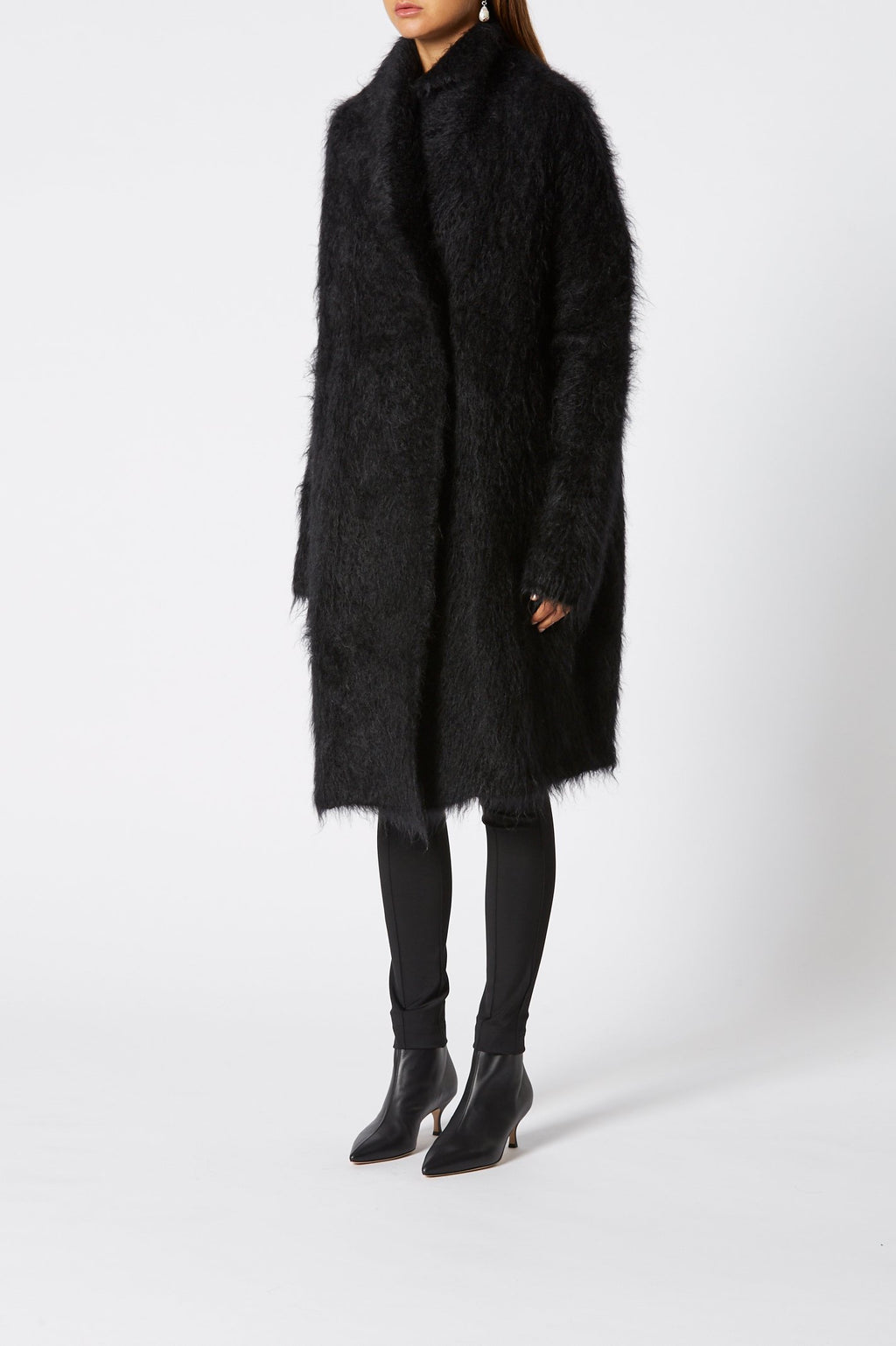 BRUSHED MOHAIR CARDIGAN 3