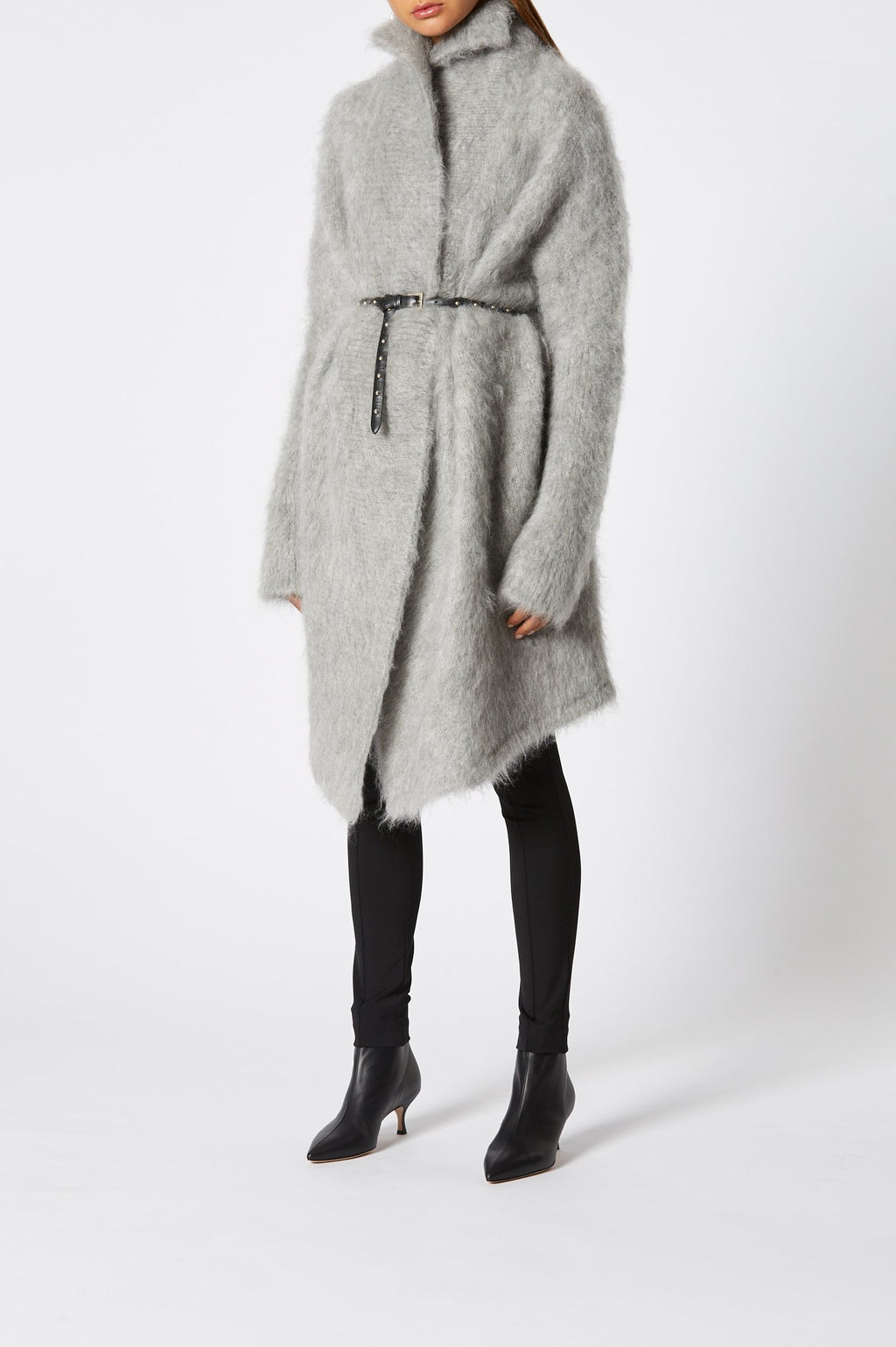 BRUSHED MOHAIR CARDIGAN 3