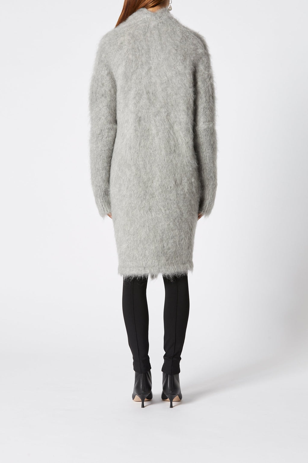 BRUSHED MOHAIR CARDIGAN 3