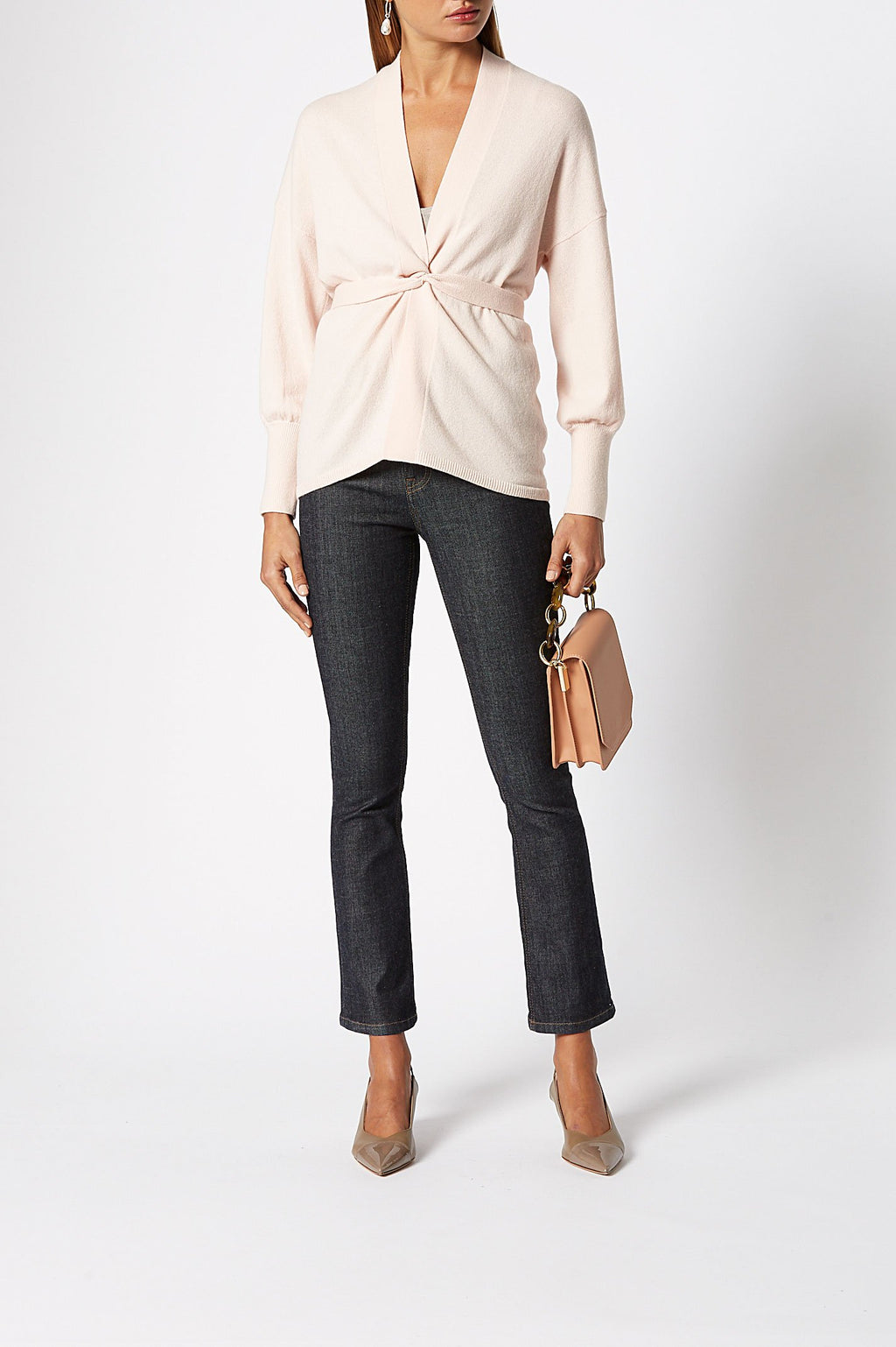 CASHMERE TURBAN TWIST TOP 12