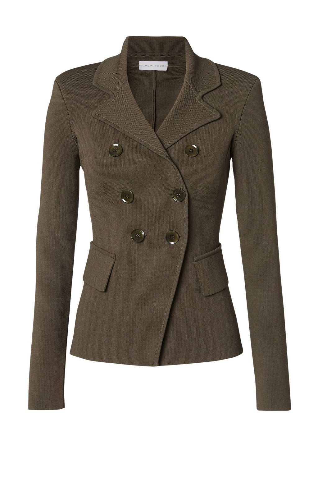 CREPE KNIT TAILORED JACKET