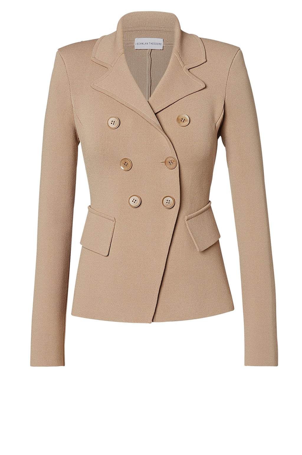 CREPE KNIT TAILORED JACKET