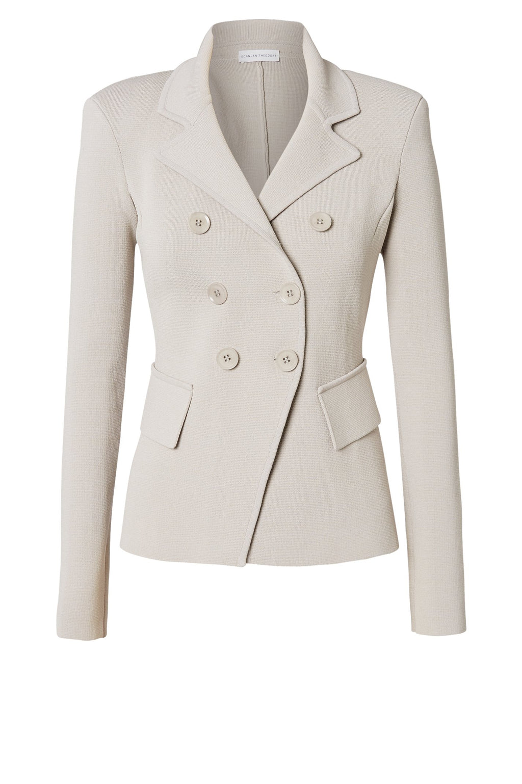 CREPE KNIT TAILORED JACKET