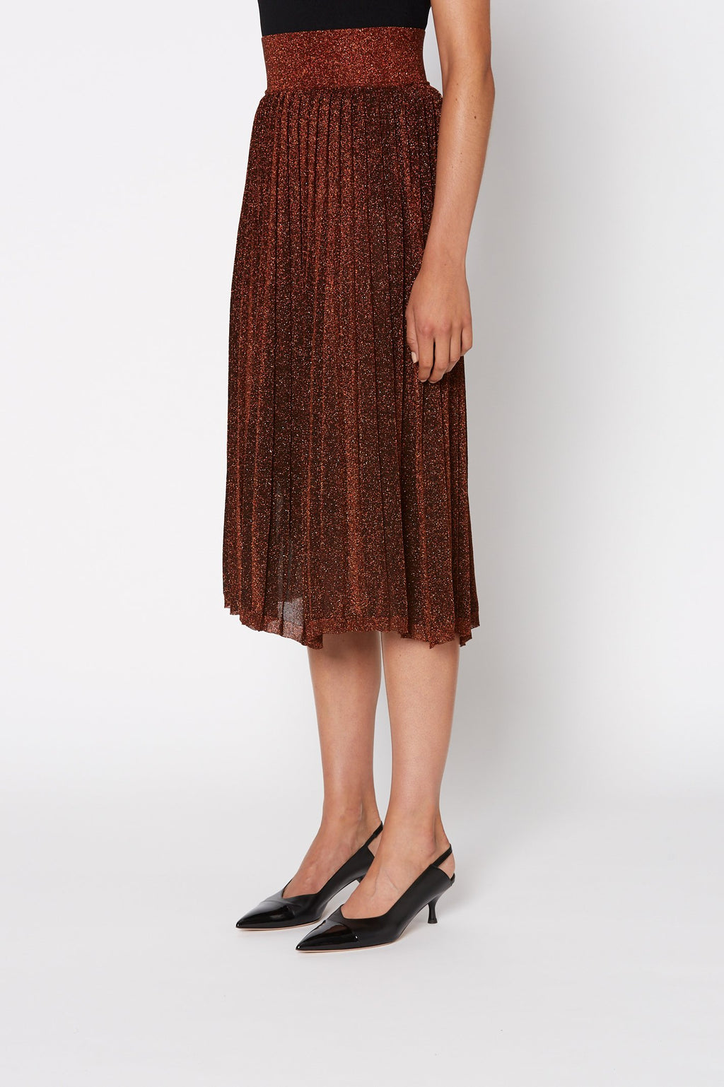 TINSEL PLEAT SKIRT 16