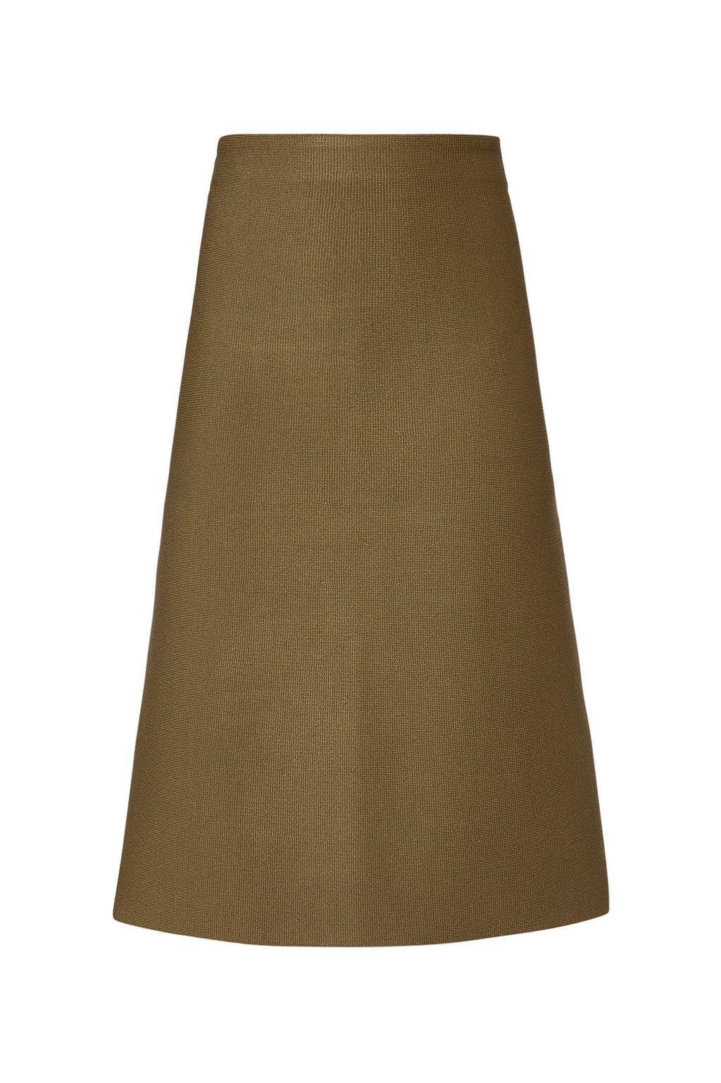CREPE KNIT A-LINE SKIRT