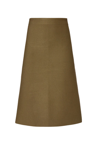 CREPE KNIT A-LINE SKIRT