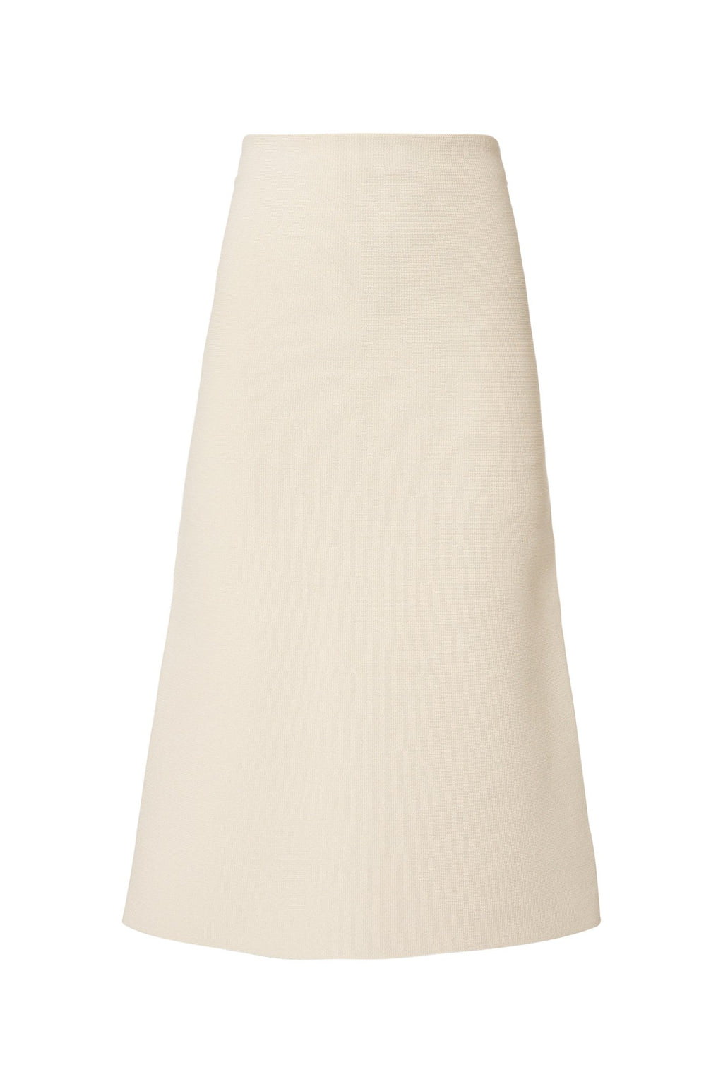 CREPE KNIT A-LINE SKIRT