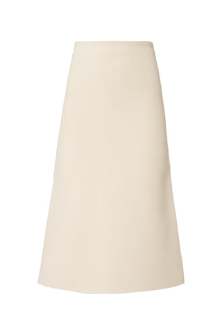 CREPE KNIT A-LINE SKIRT