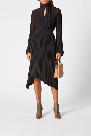 PLEATED RIB DBL WRAP SKIRT 16