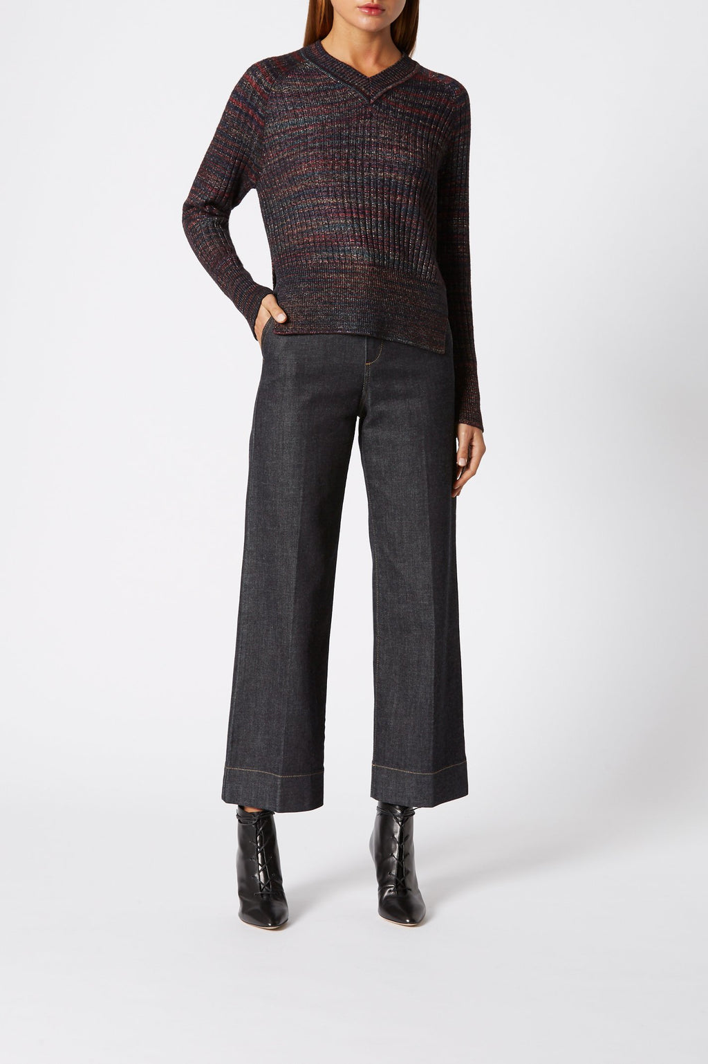 STARRY V-NECK SWEATER 7