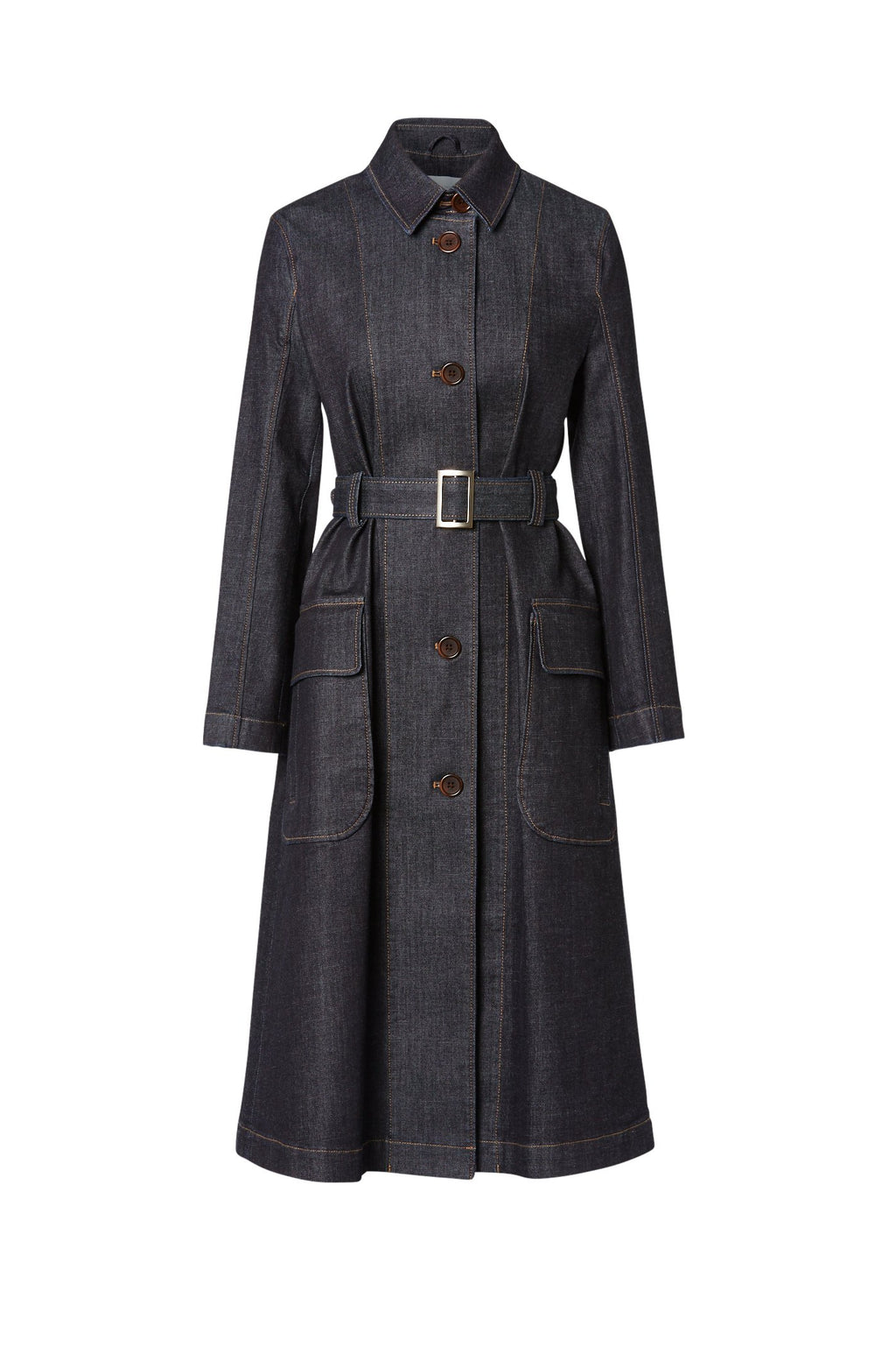 DENIM TRENCH