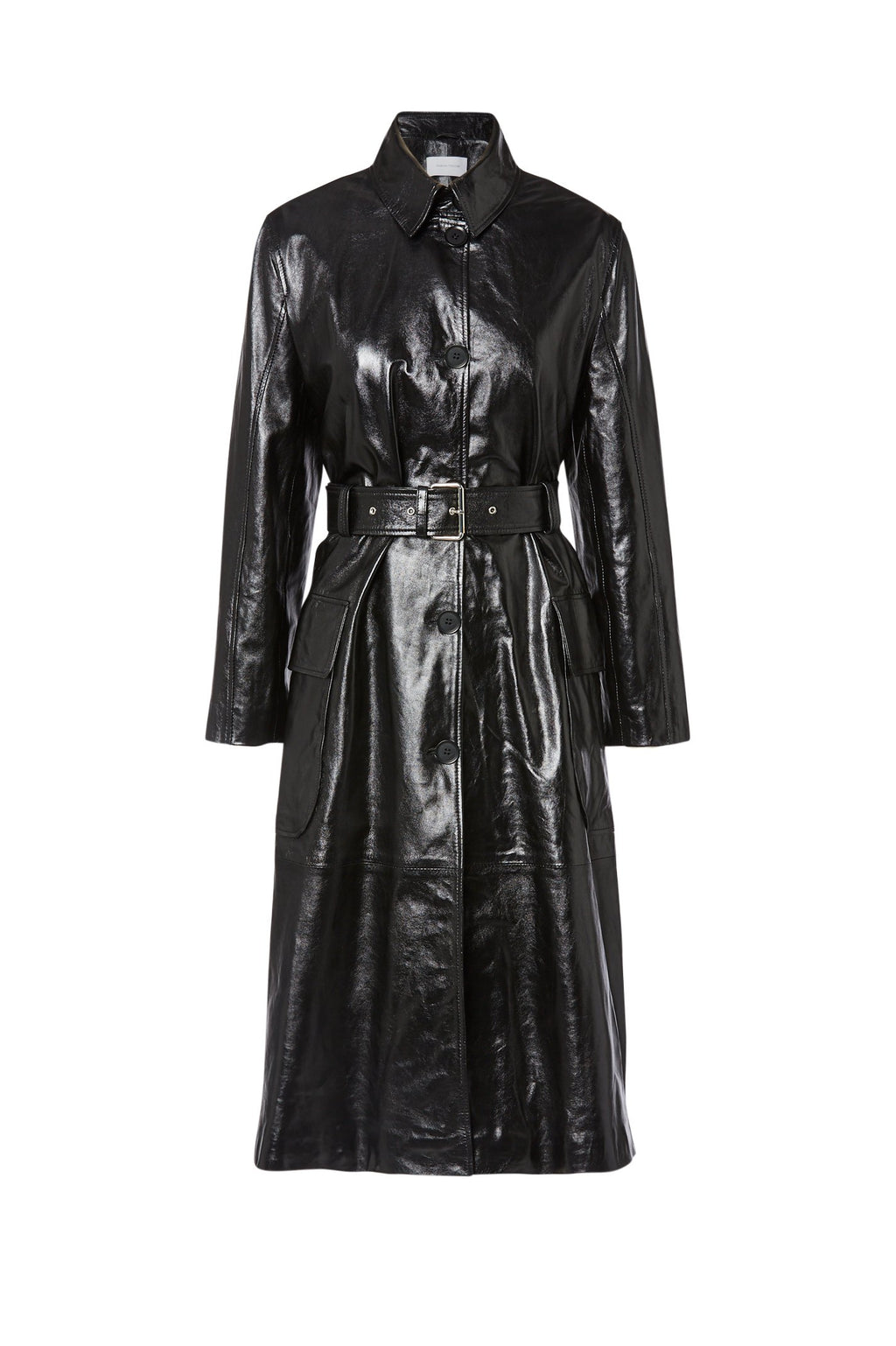 LEATHER TRENCH