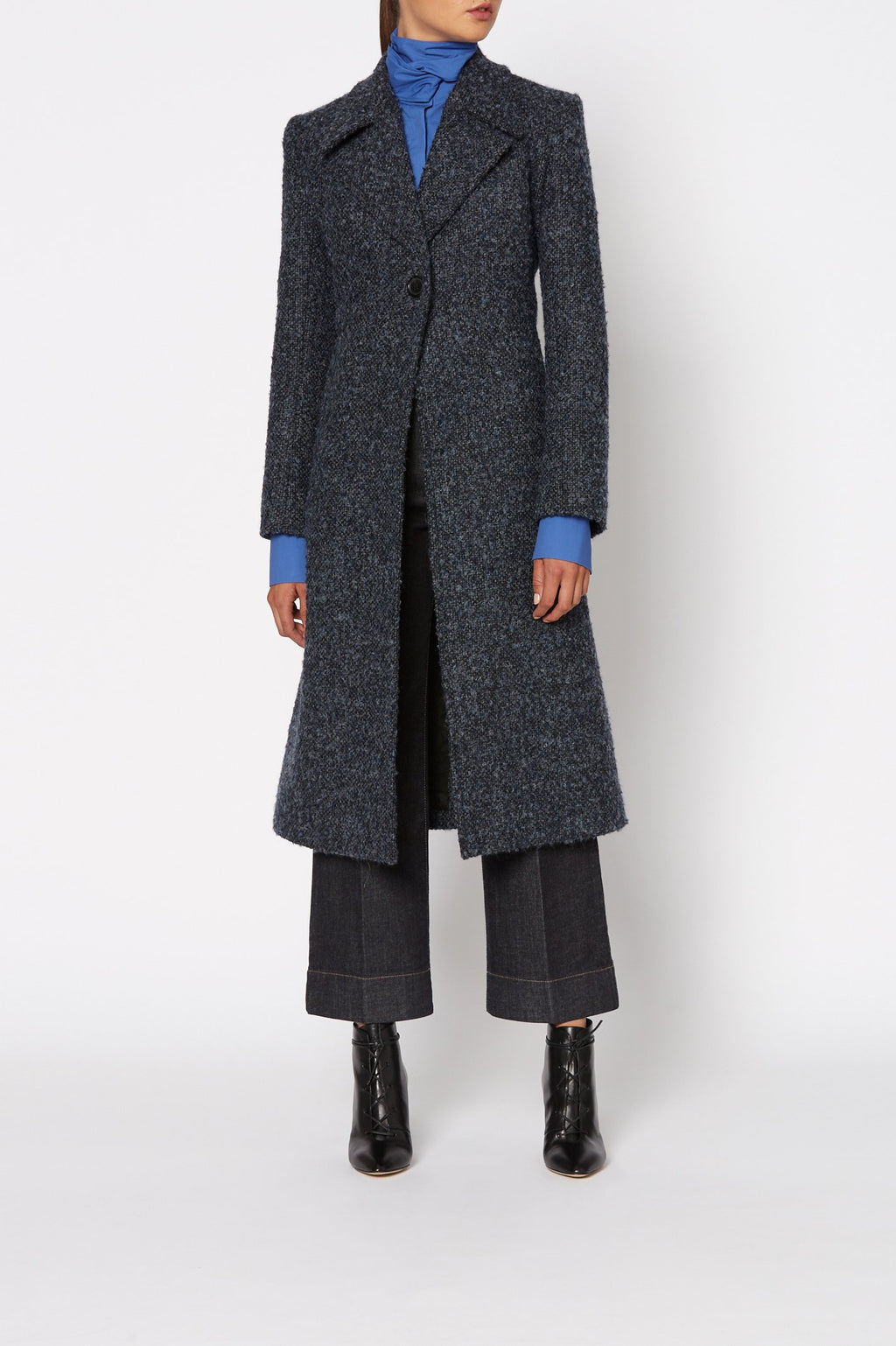 TWEED BOUCLE COAT