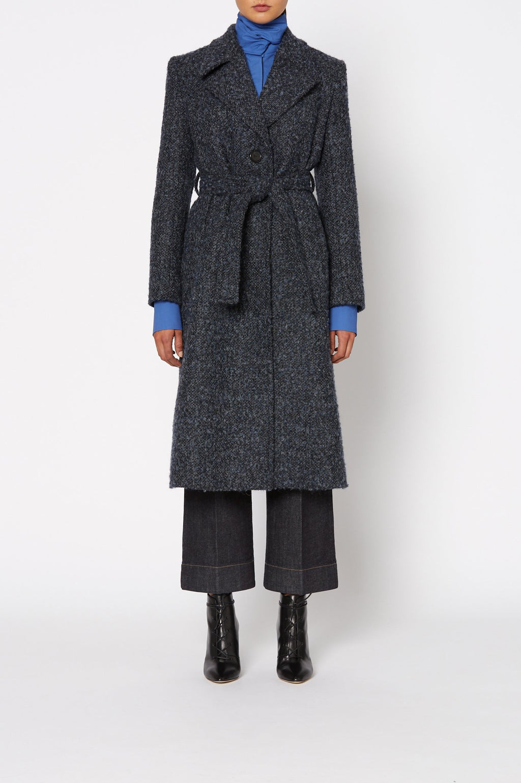 TWEED BOUCLE COAT