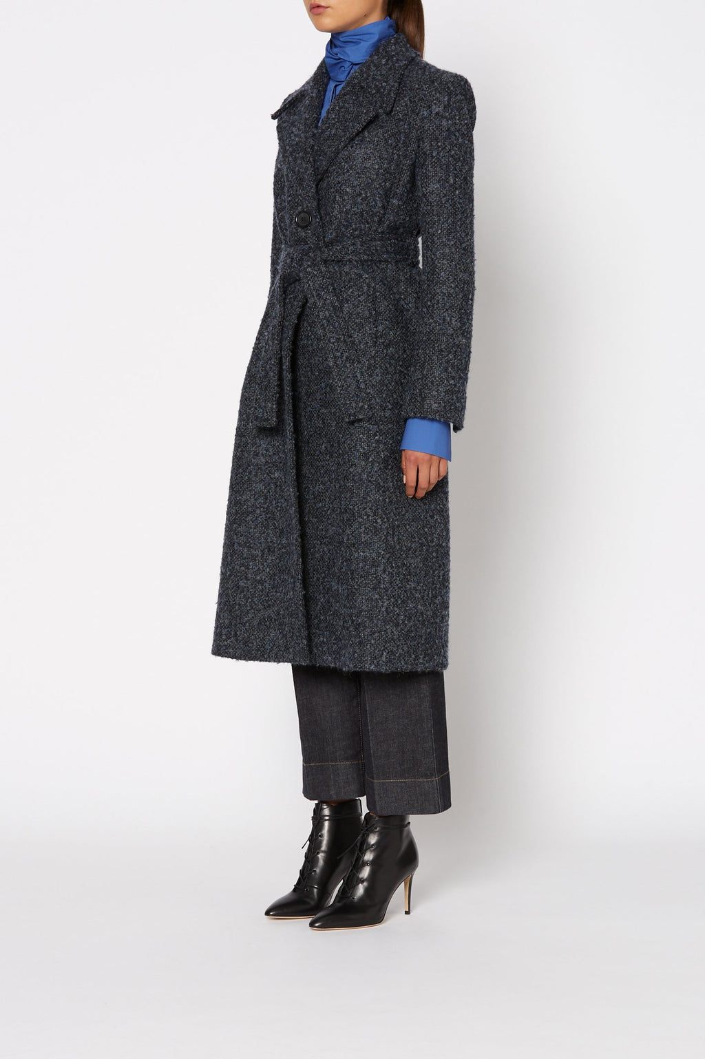 TWEED BOUCLE COAT