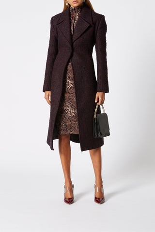 TWEED BOUCLE COAT