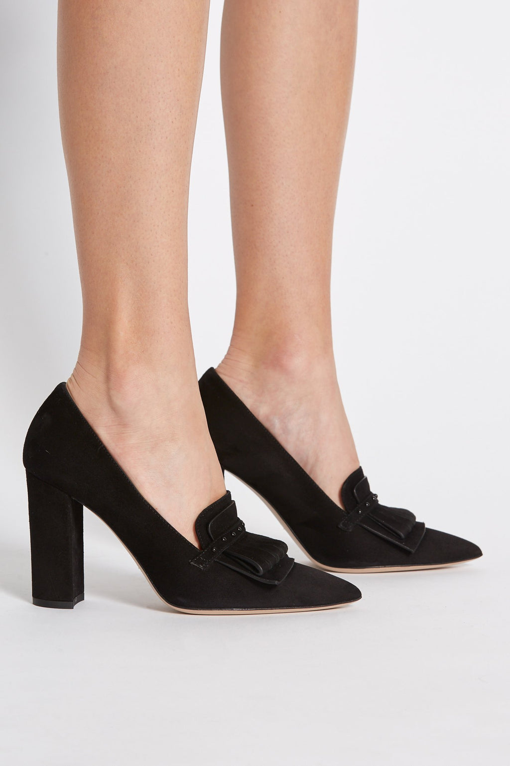 STUDDED BLOCK HEEL 9.5
