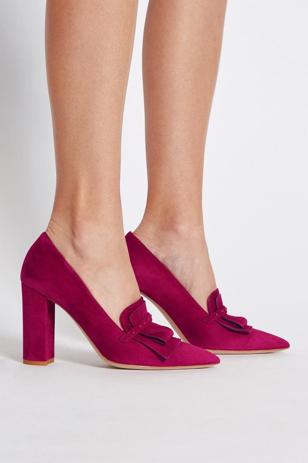 STUDDED BLOCK HEEL 9.5