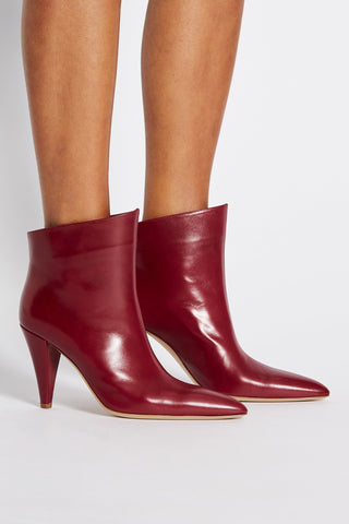 CONE HEEL ANKLE BOOT 9