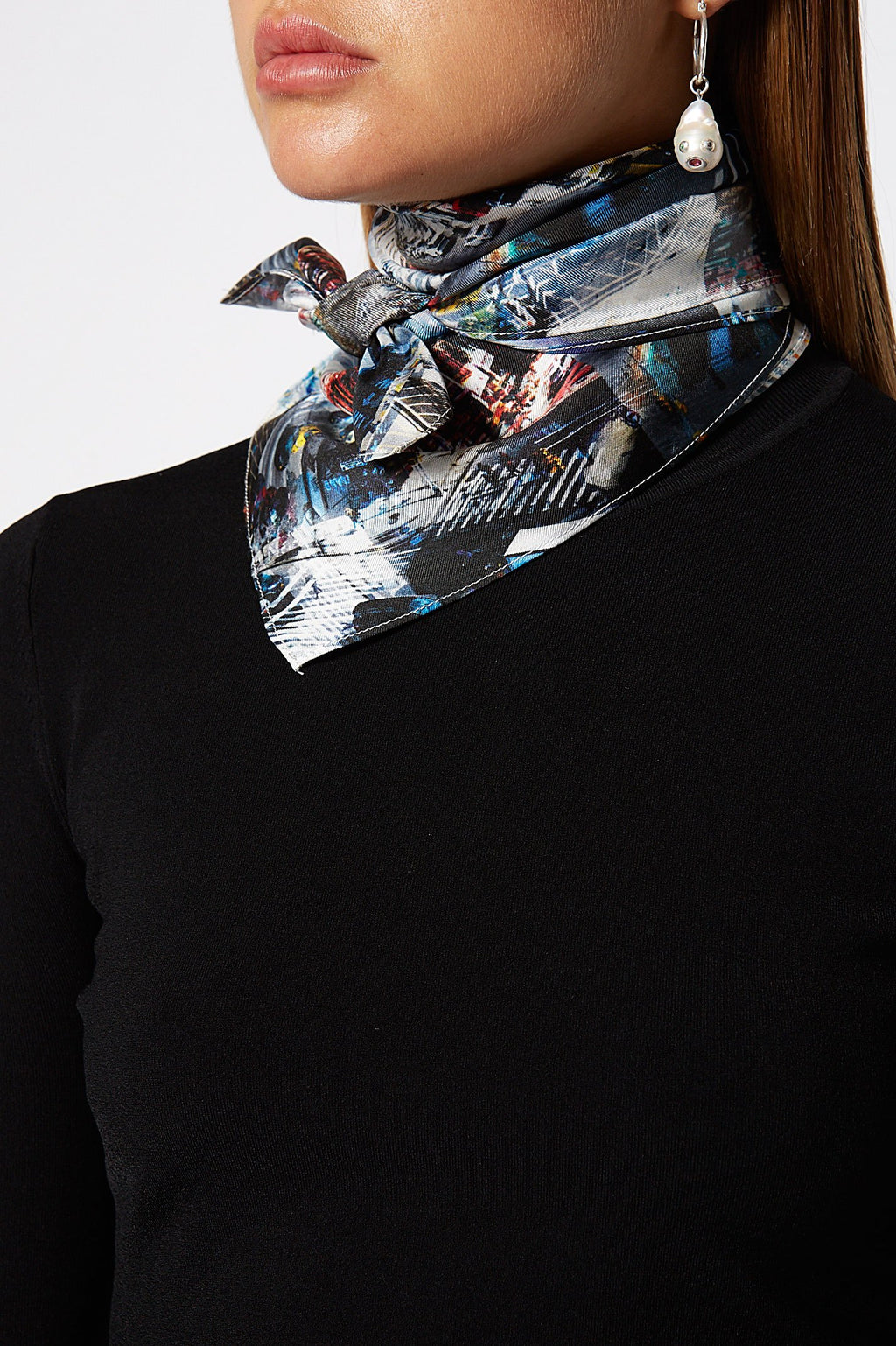 SILK VERTIGO SCARF